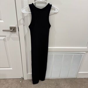 Old Navy Black Sleeveless Maxi Dress